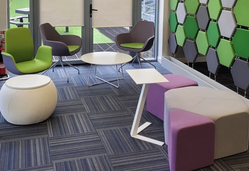 office breakout area