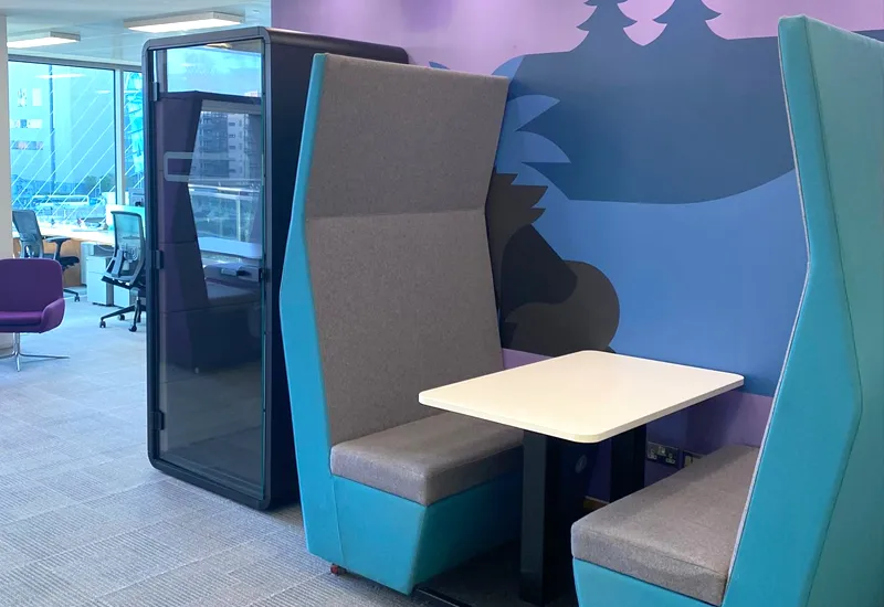 office pods and booths