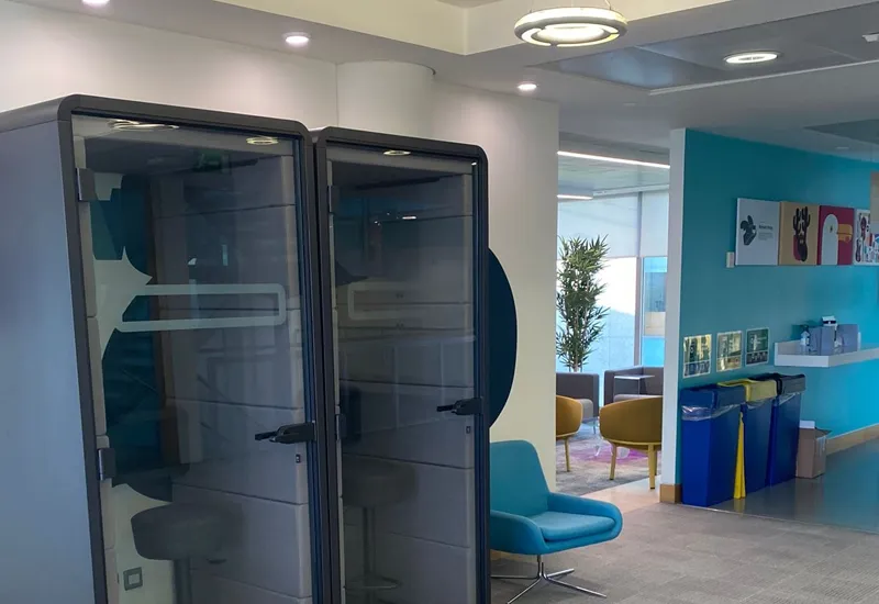 office pods and booths