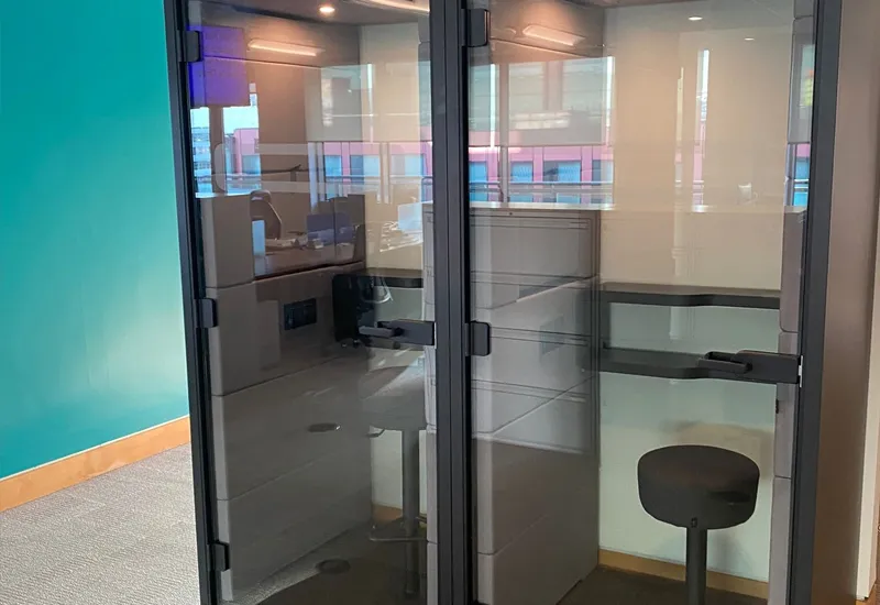 office pods and booths