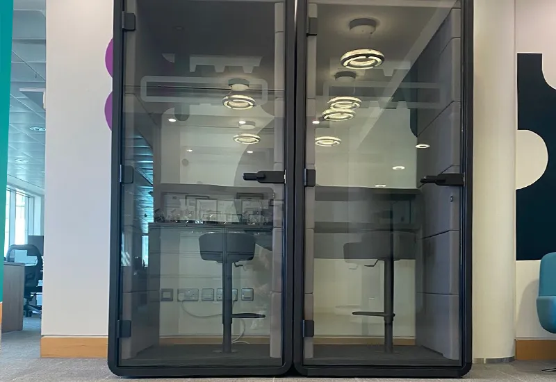office pods and booths