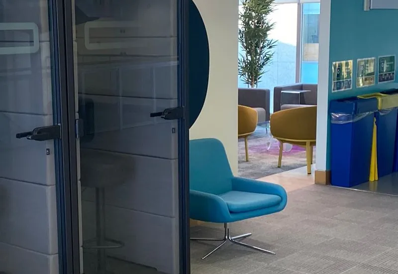 office pods and booths
