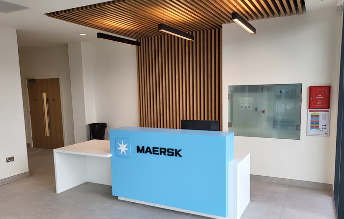 Maersk full office fitout
