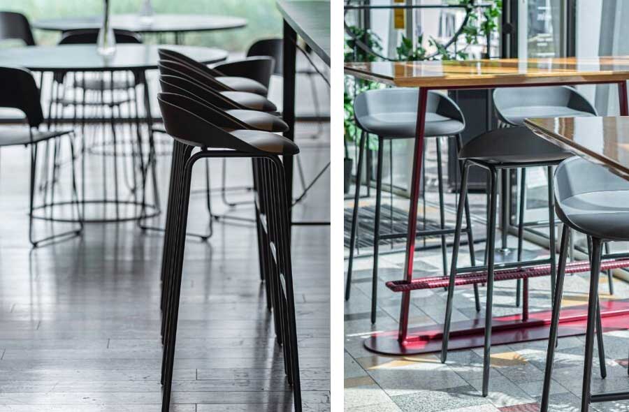 Team Stool Canteen indoor and outdoor