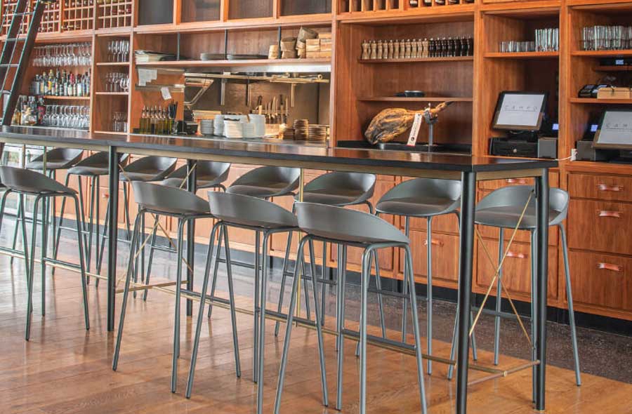 Team Stool Canteen indoor and outdoor